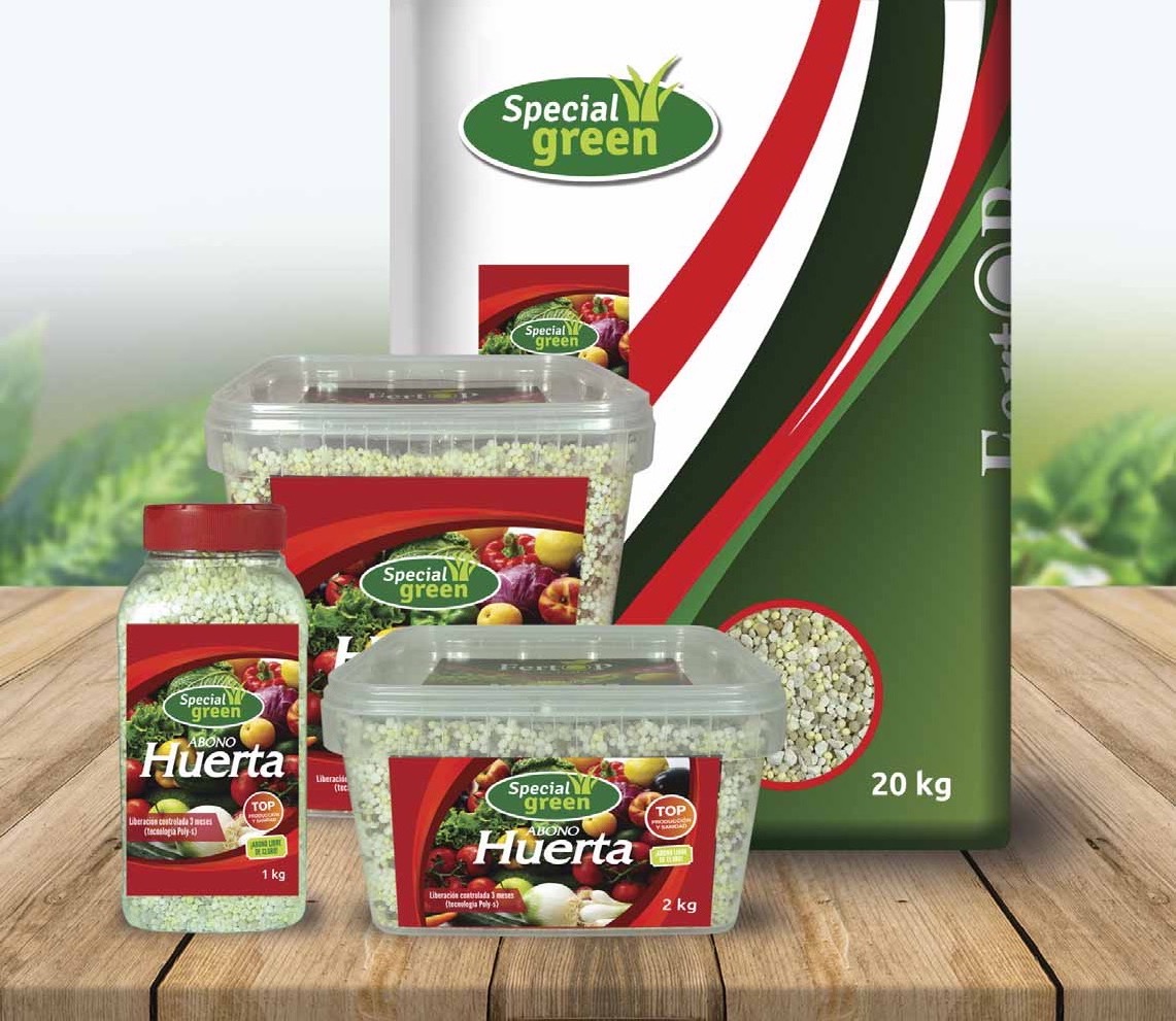 Familia de producto Special Green Huerta